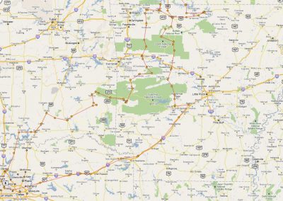 Arkansas 2010 Route